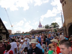 Fantasy Land later in the day - Crowded!